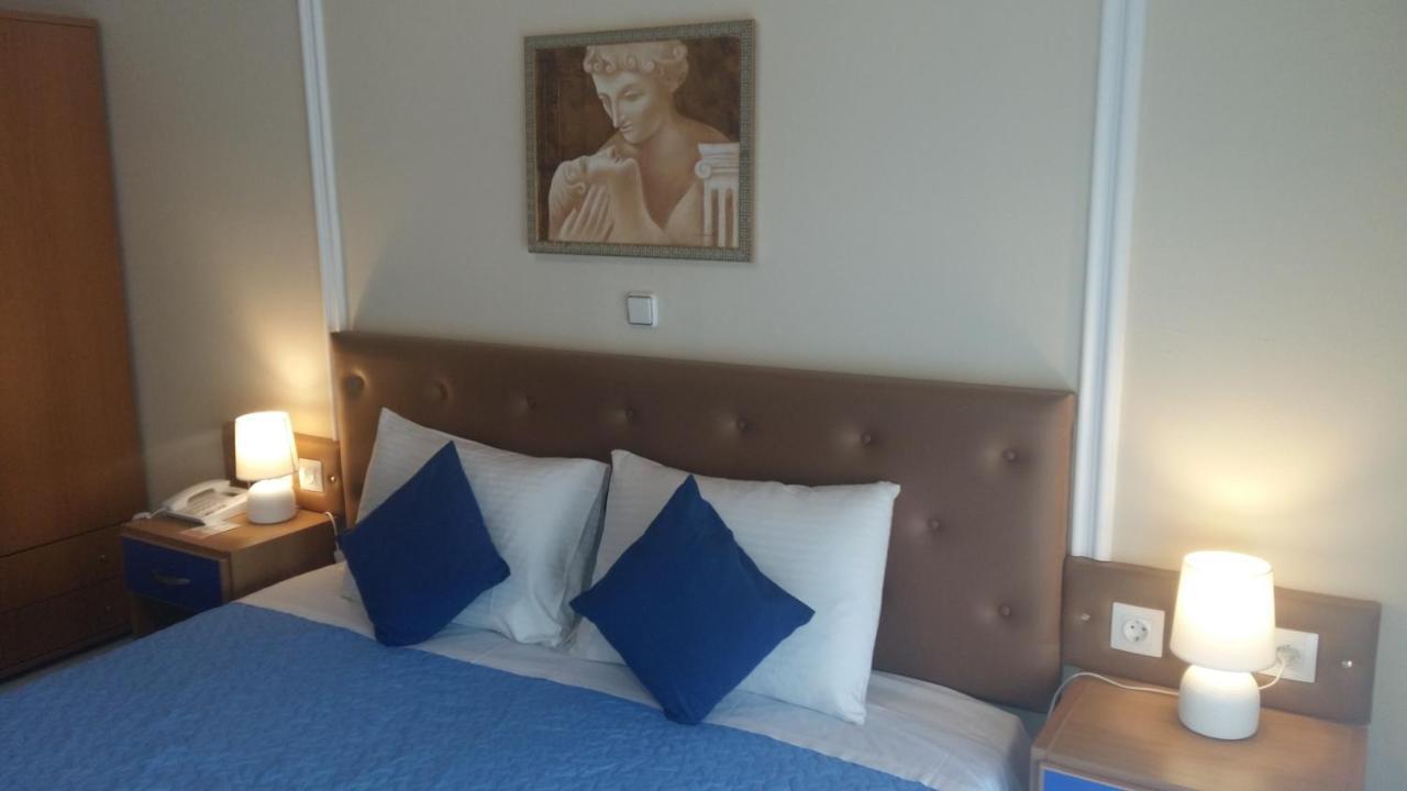 Pantheon Deluxe Apartments Archangelos  Buitenkant foto
