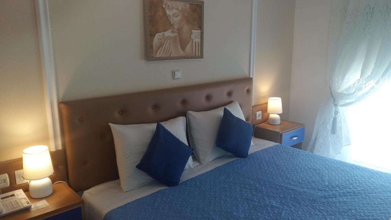 Pantheon Deluxe Apartments Archangelos  Buitenkant foto
