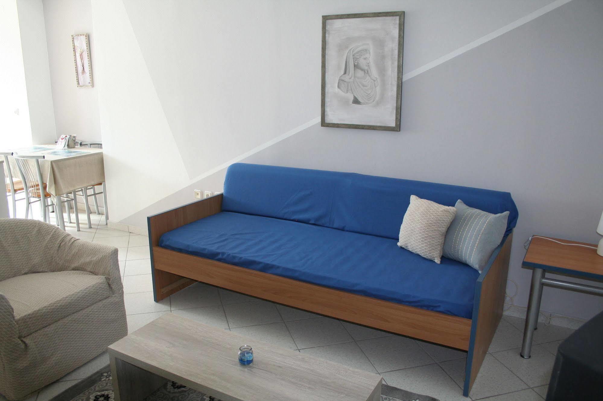 Pantheon Deluxe Apartments Archangelos  Buitenkant foto